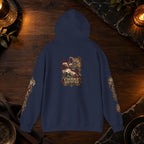 NIDAR Tiger and Bear Graphic Hoodie