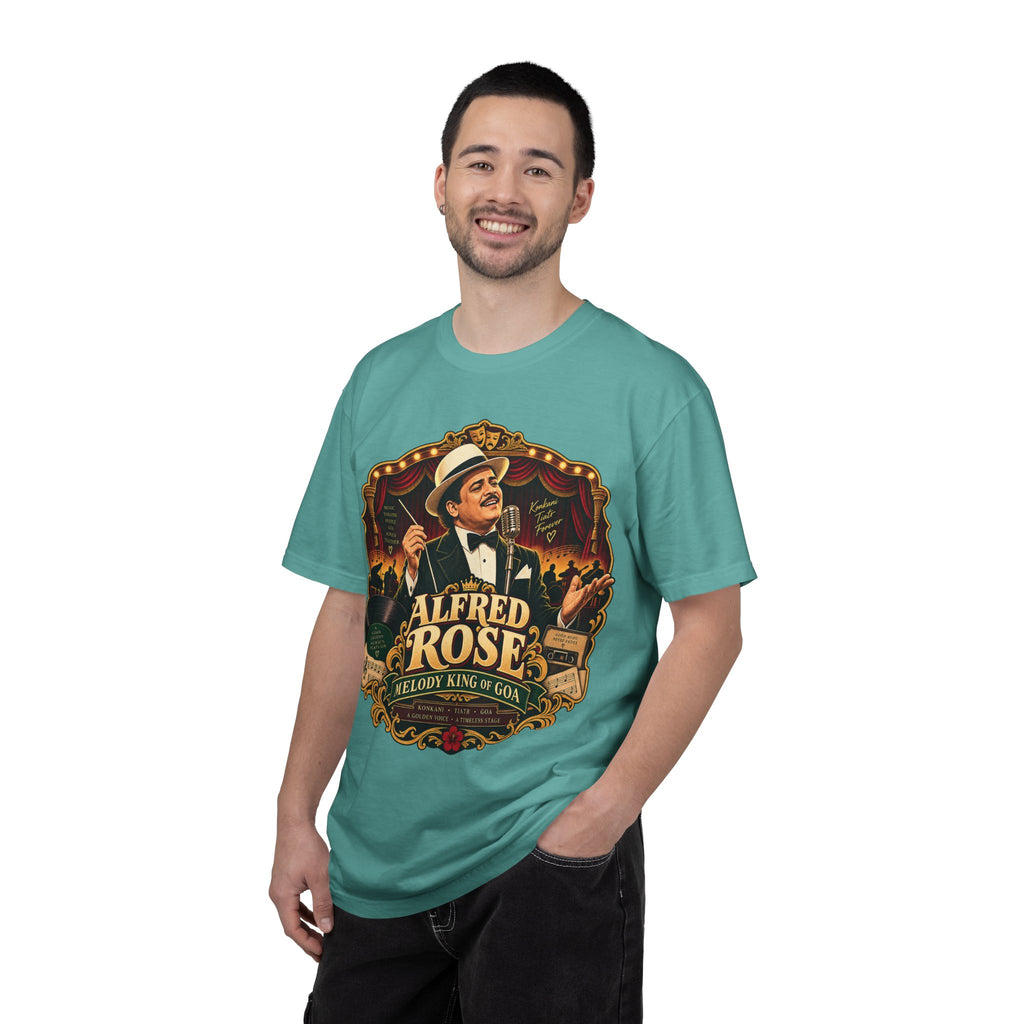 Alfred Rose Vintage Goan Music Graphic T-Shirt