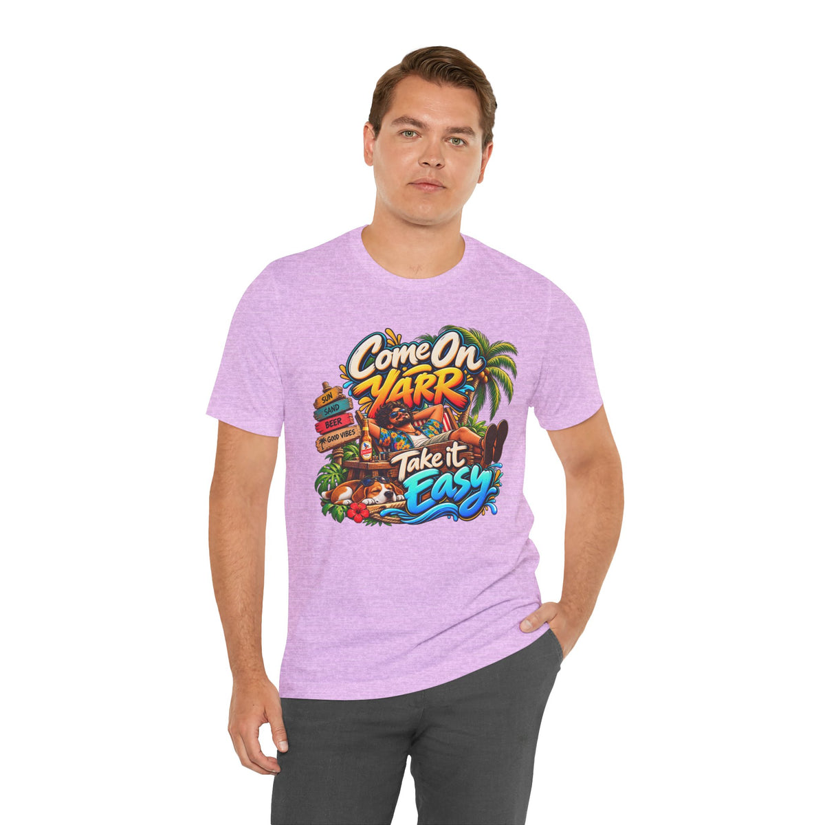 COME ON YARR / TAKE IT EASY Jersey T-Shirt