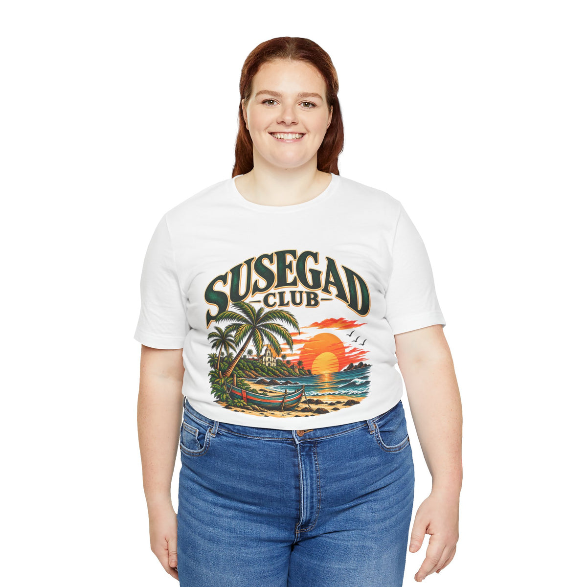 Susegad Club Sunset Beach Jersey T-Shirt