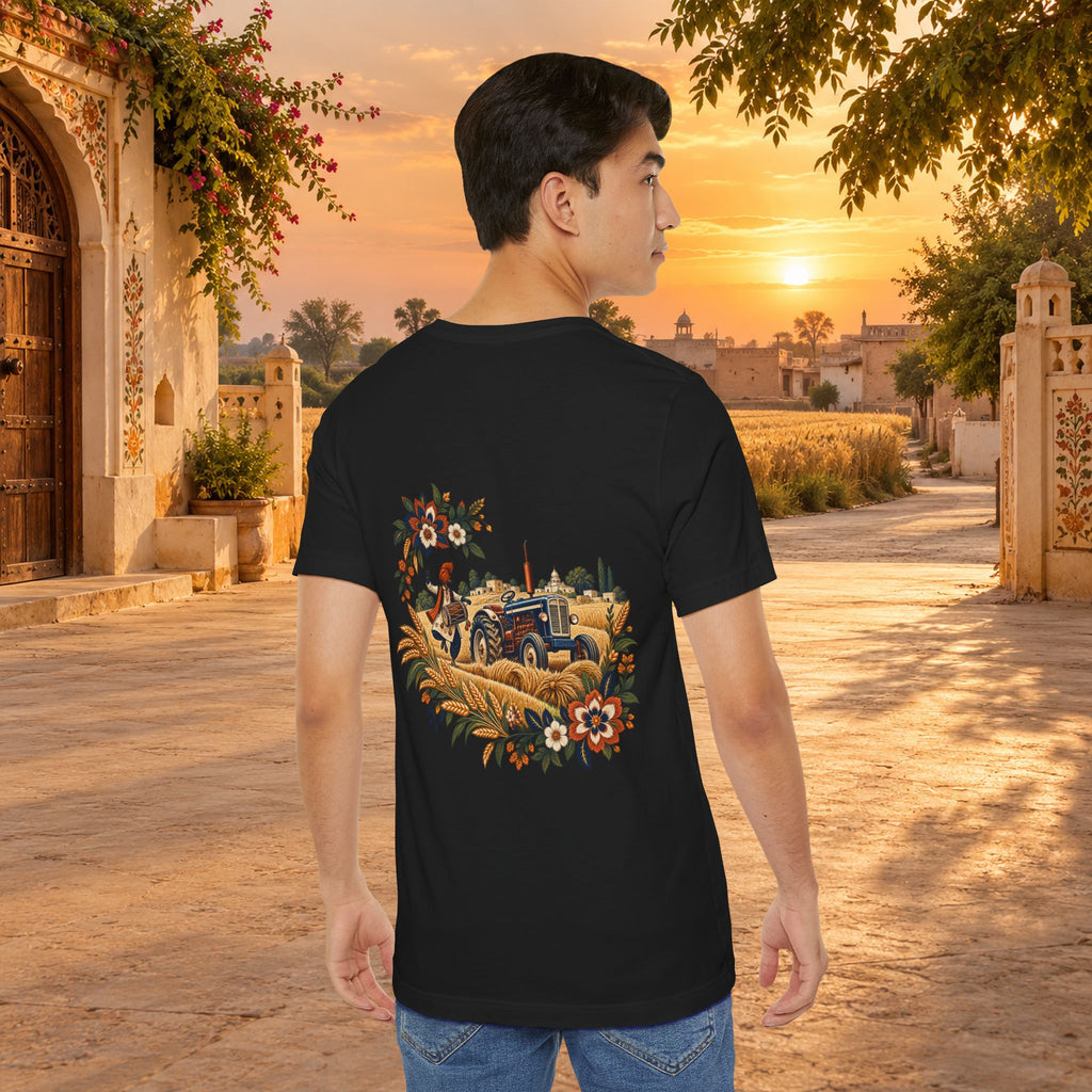 Boho Folk Drum Mandala T-Shirt