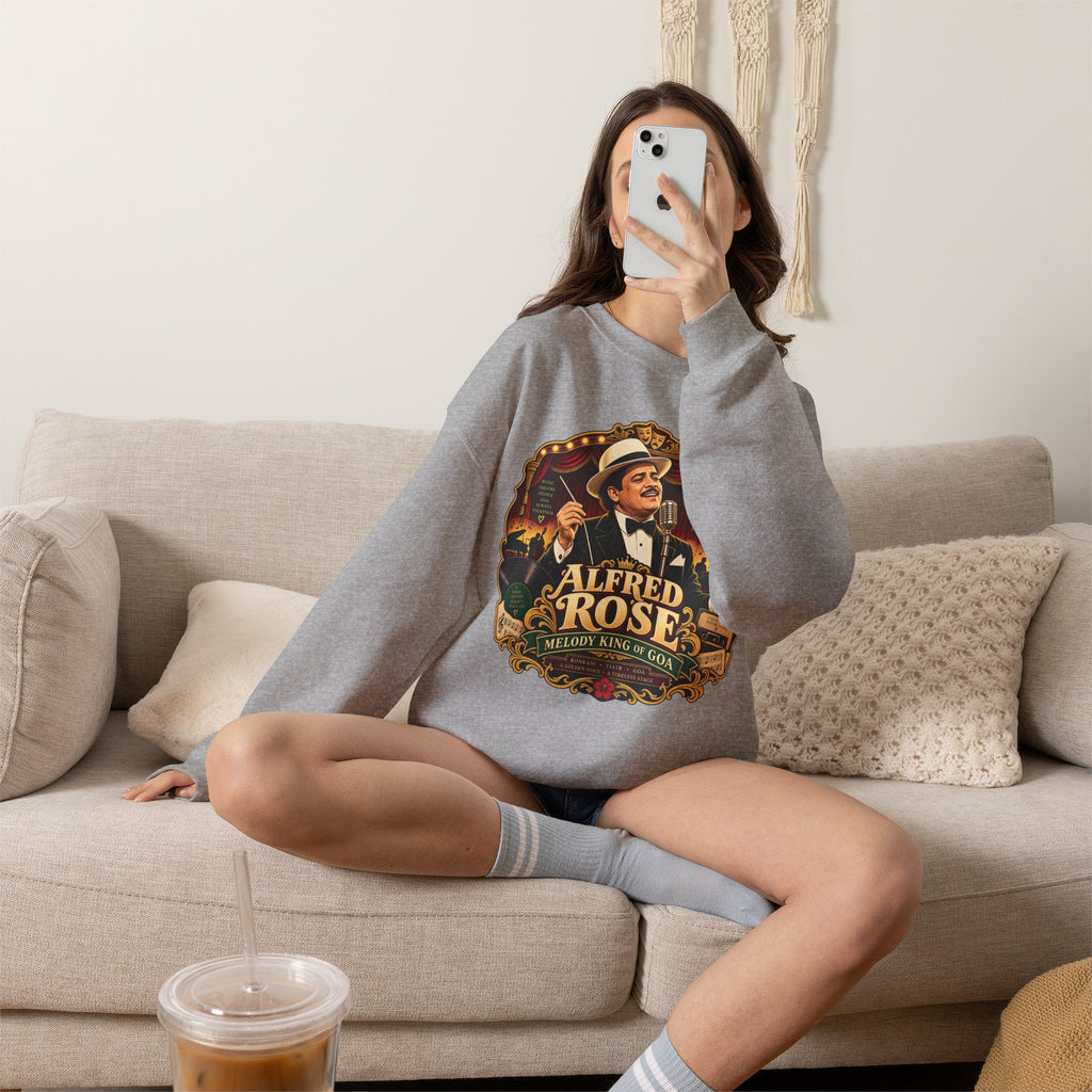 Alfred Rose Vintage Jazz Crewneck Sweatshirt