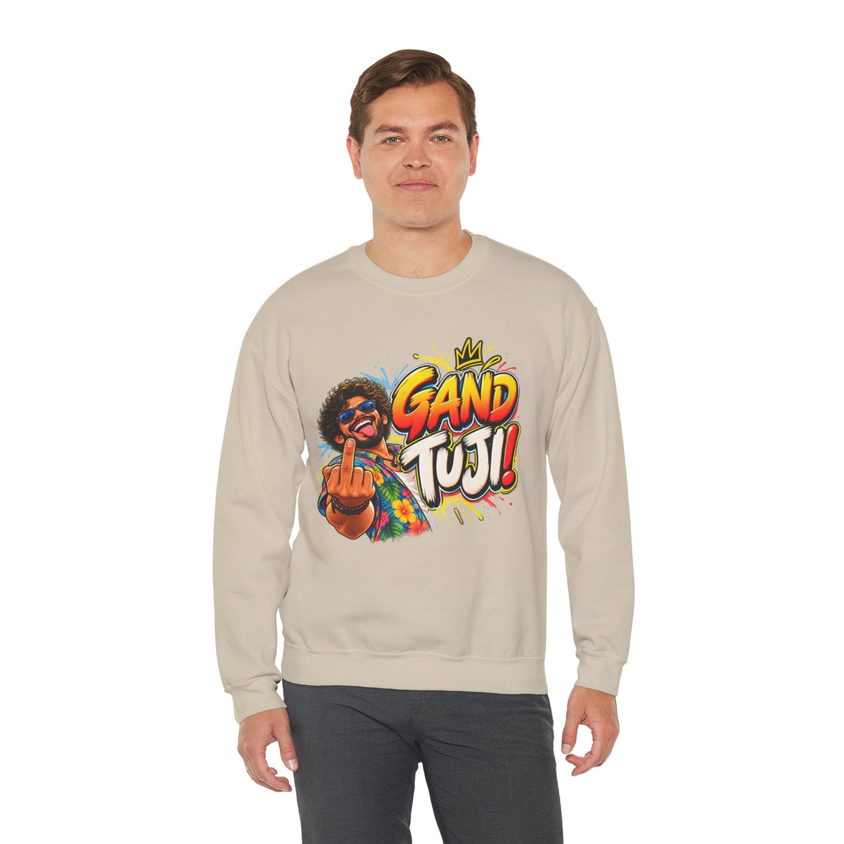 Gand Tuji! | Goan Heritage Crewneck Sweatshirt