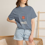 PIND. Punjabi Heritage Graphic T-Shirt | Garment-Dyed Tee