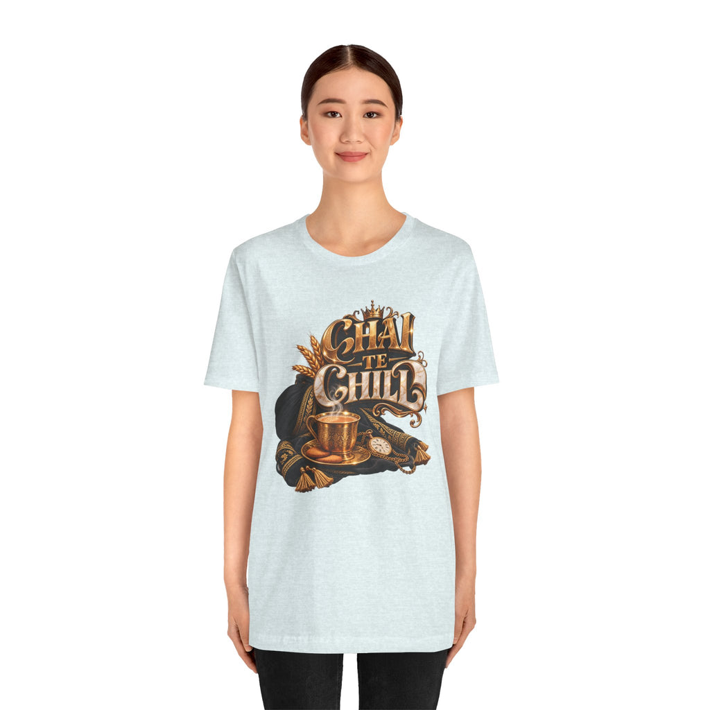 Chai Te Chilli T-Shirt — Vintage Indian Tea Design