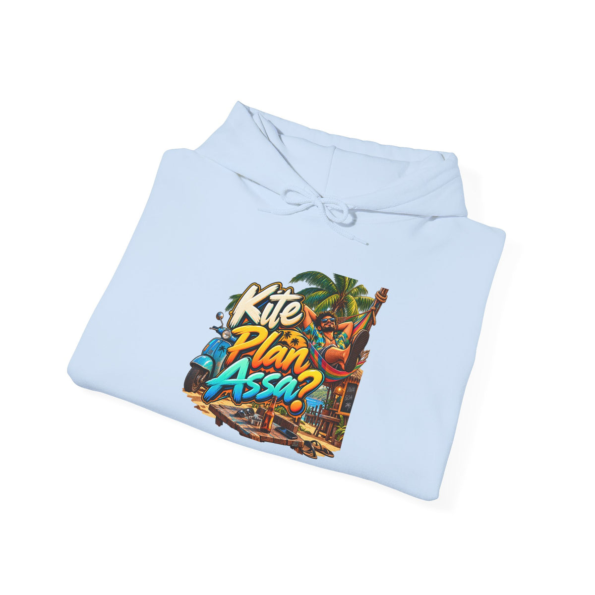 Kite Plan Assa? | Goan Heritage Heavy Blend Hoodie — Hammock Edition
