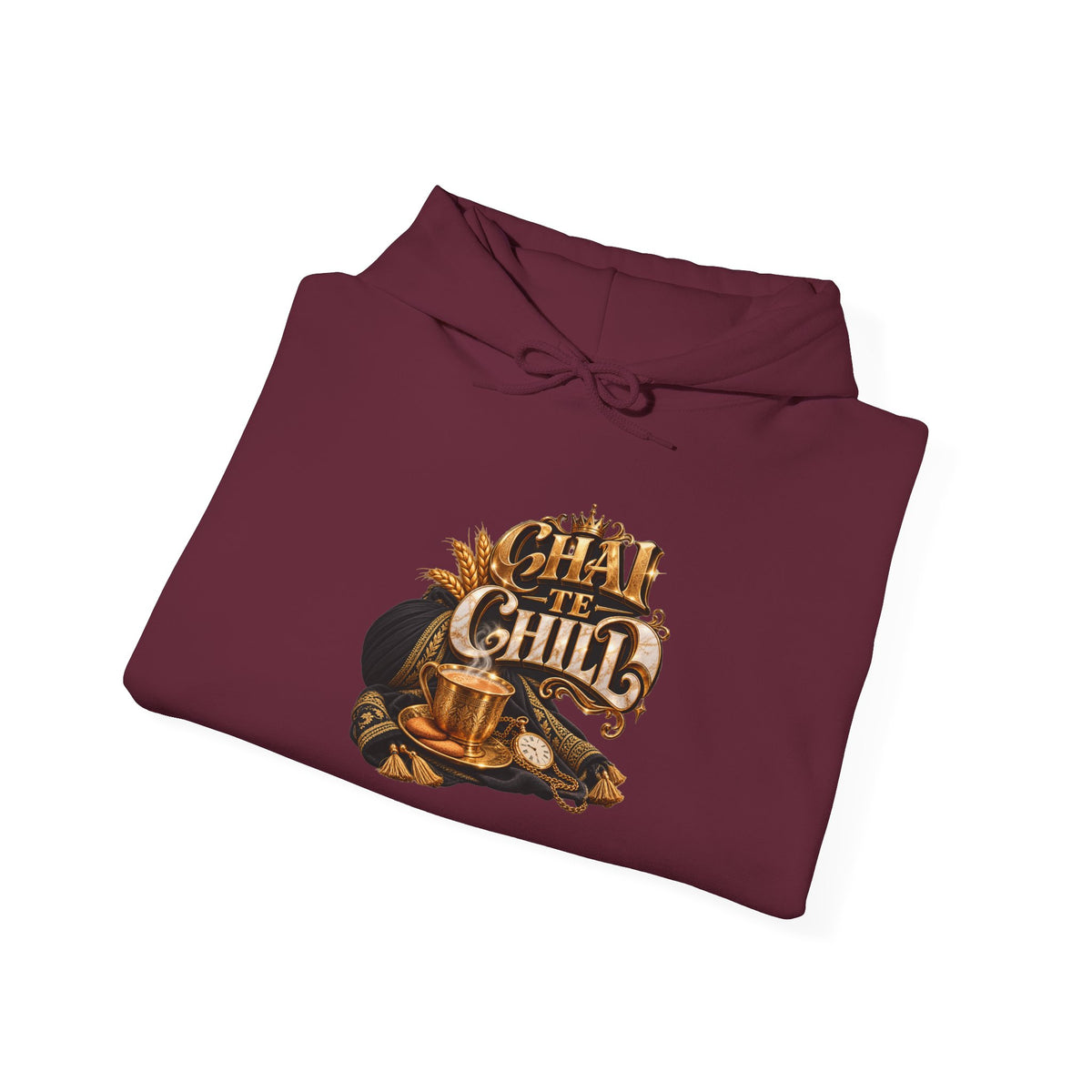 The Chill Coffee Graphic Hoodie | Autumn Leaves Pullover