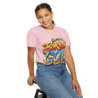 Born in Goa Graphic Tee | Garment-Dyed Cotton T-Shirt