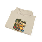 Susegad Squad Hoodie | Tropical Goan Sunset Graphic