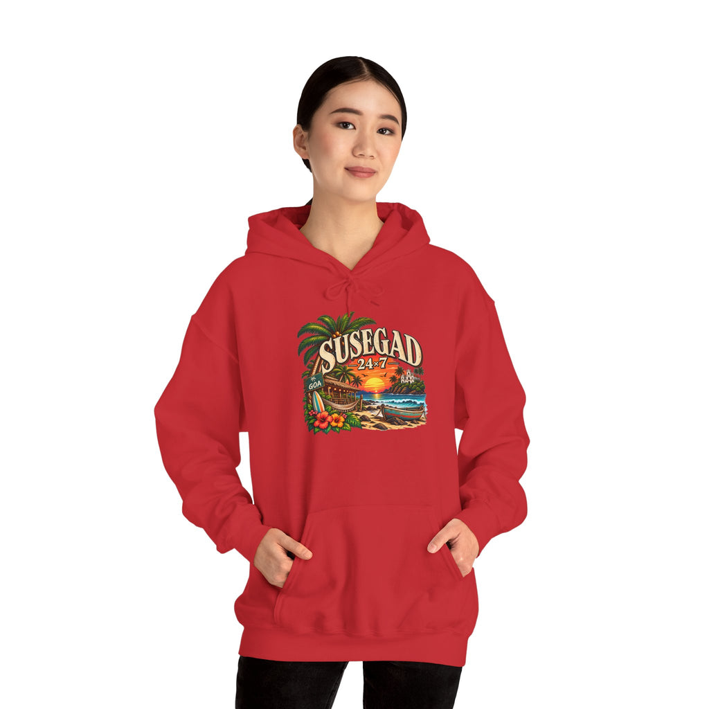 Susegad 24x7 Tropical Sunset Hoodie