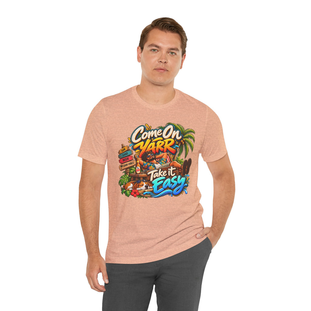 COME ON YARR / TAKE IT EASY Jersey T-Shirt