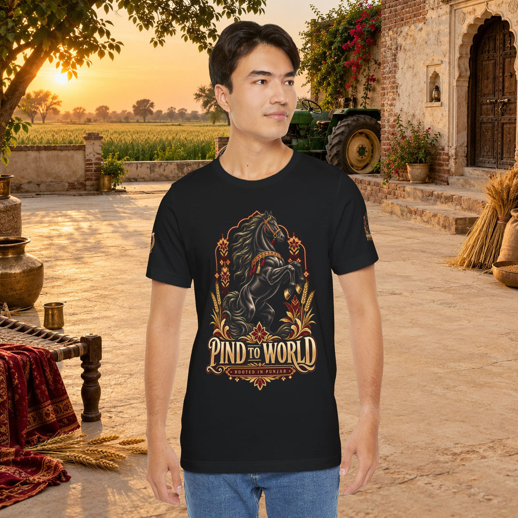 Pind to World Horse Graphic Tee