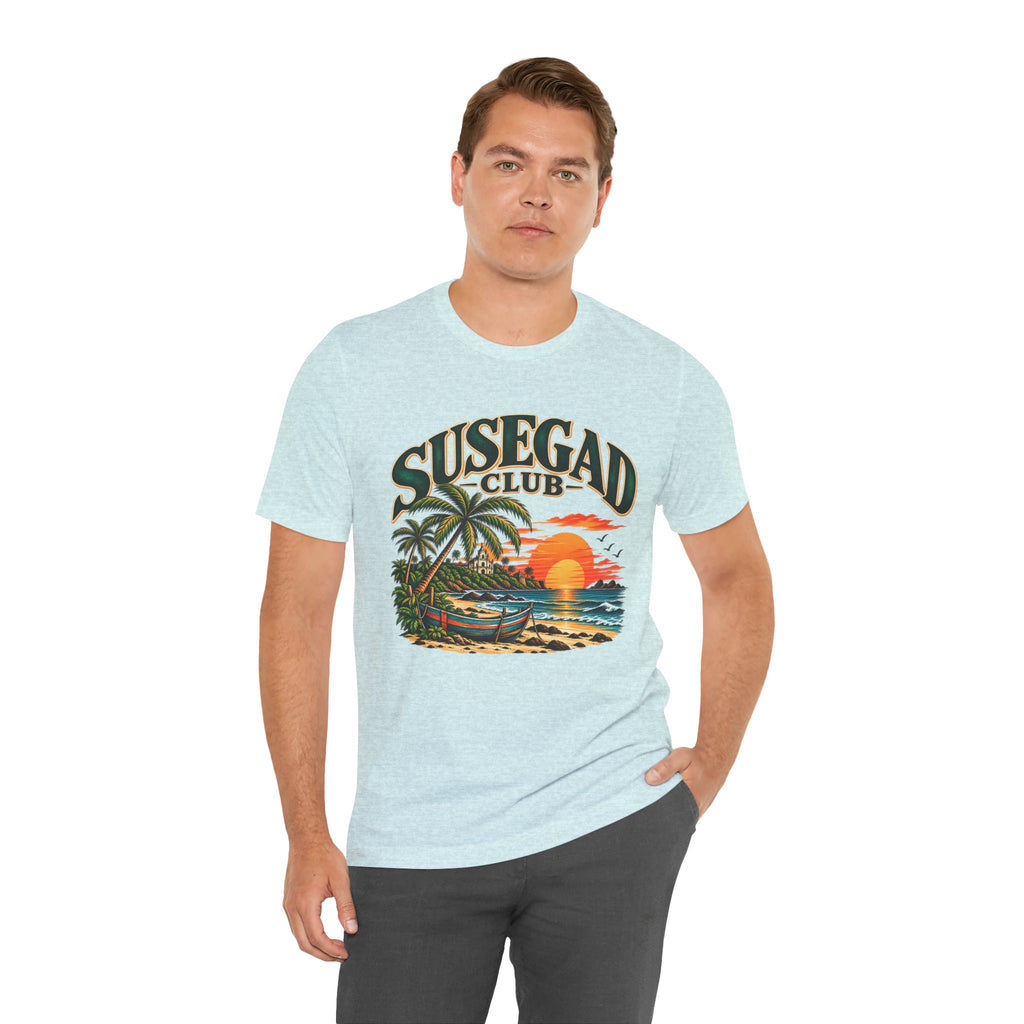 Susegad Club Sunset Beach Jersey T-Shirt