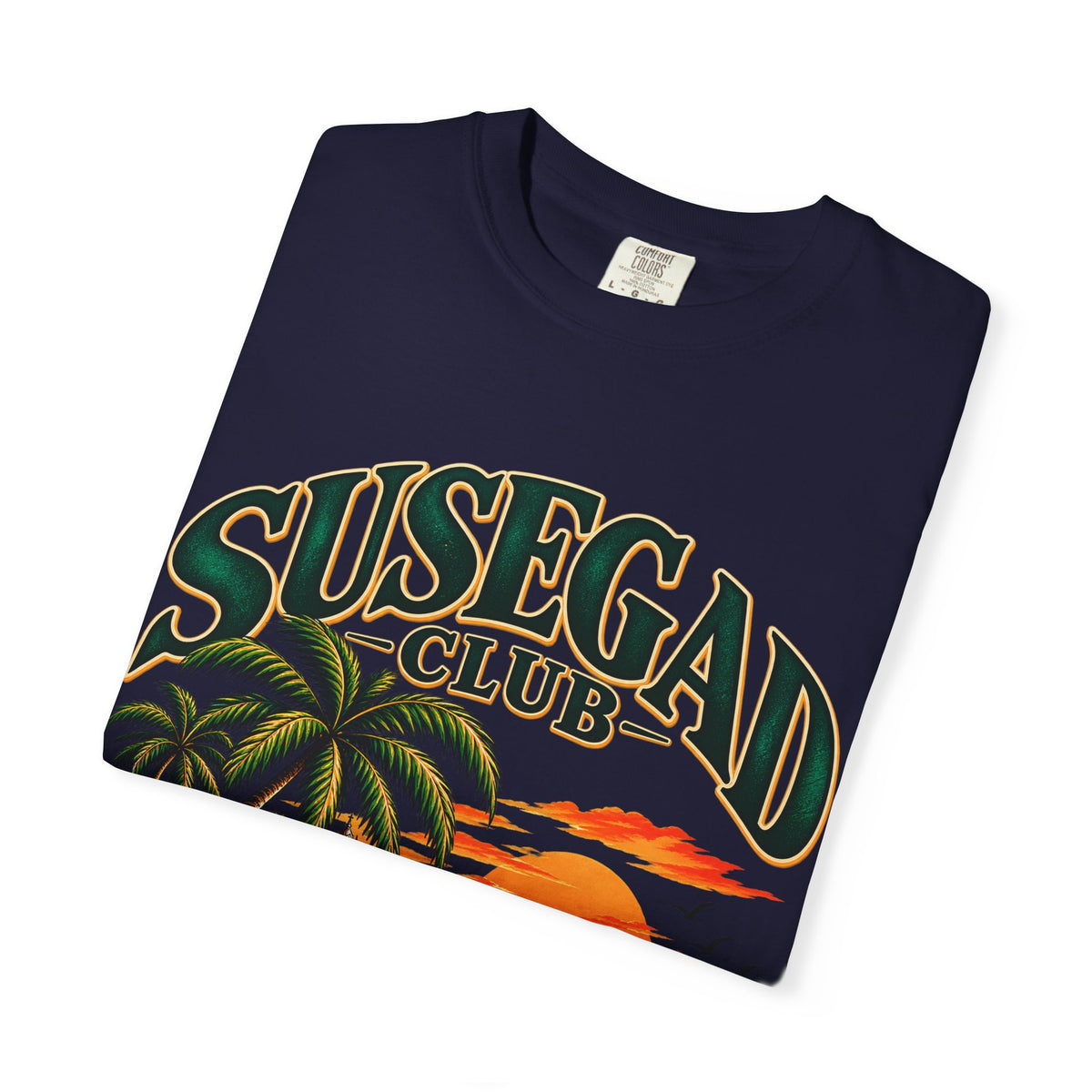 Susegad Club Sunset Beach Garment-Dyed T-Shirt