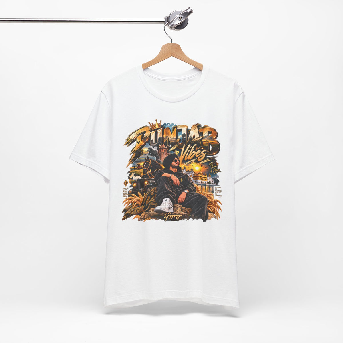 Punjab Vibes Graphic T-Shirt | Punjabi Heritage Tee