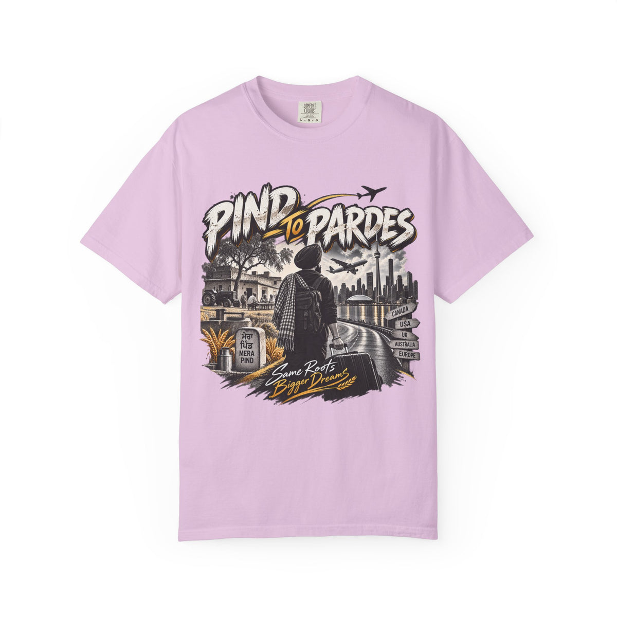 Pindo to Pardes Travel Graphic T-Shirt