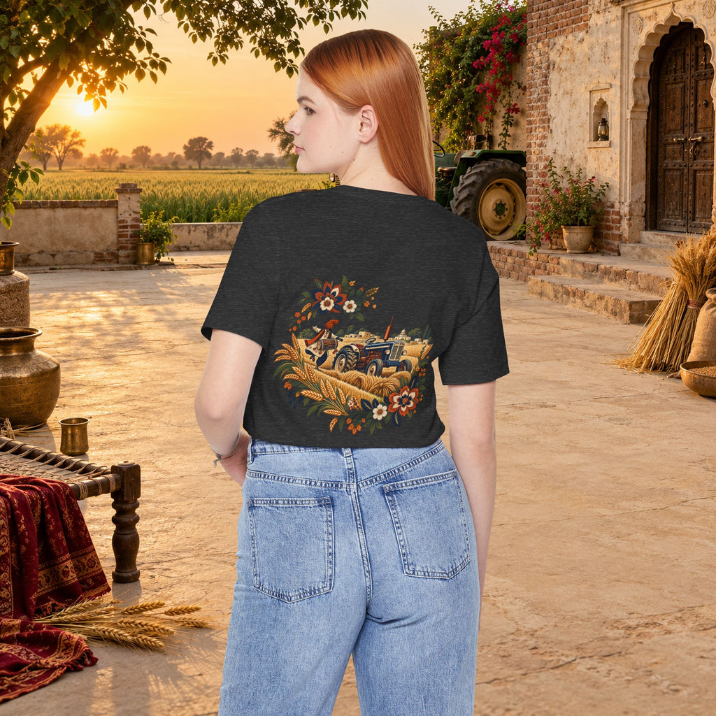 Boho Folk Drum Mandala T-Shirt