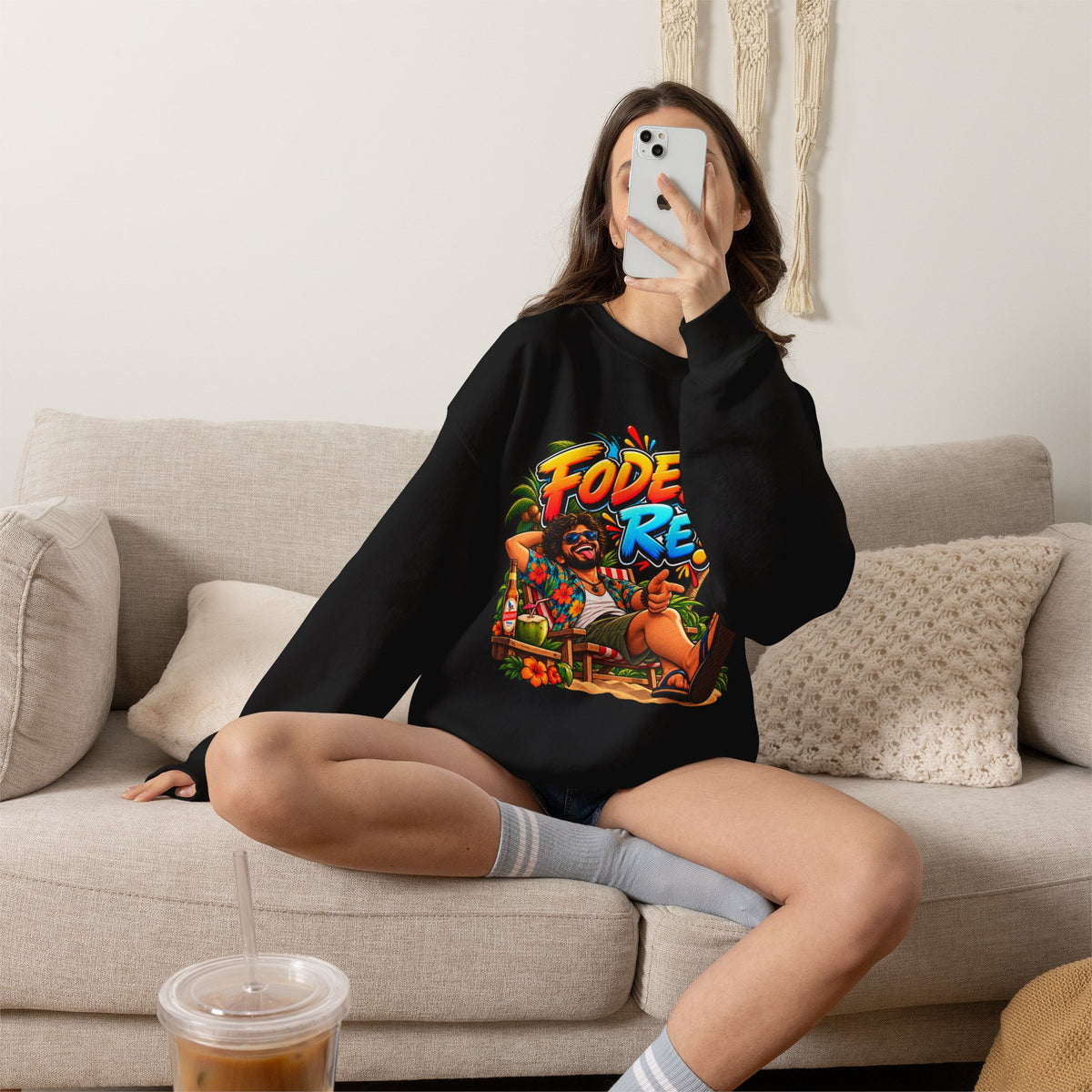Fodela Re? | Goan Heritage Crewneck Sweatshirt