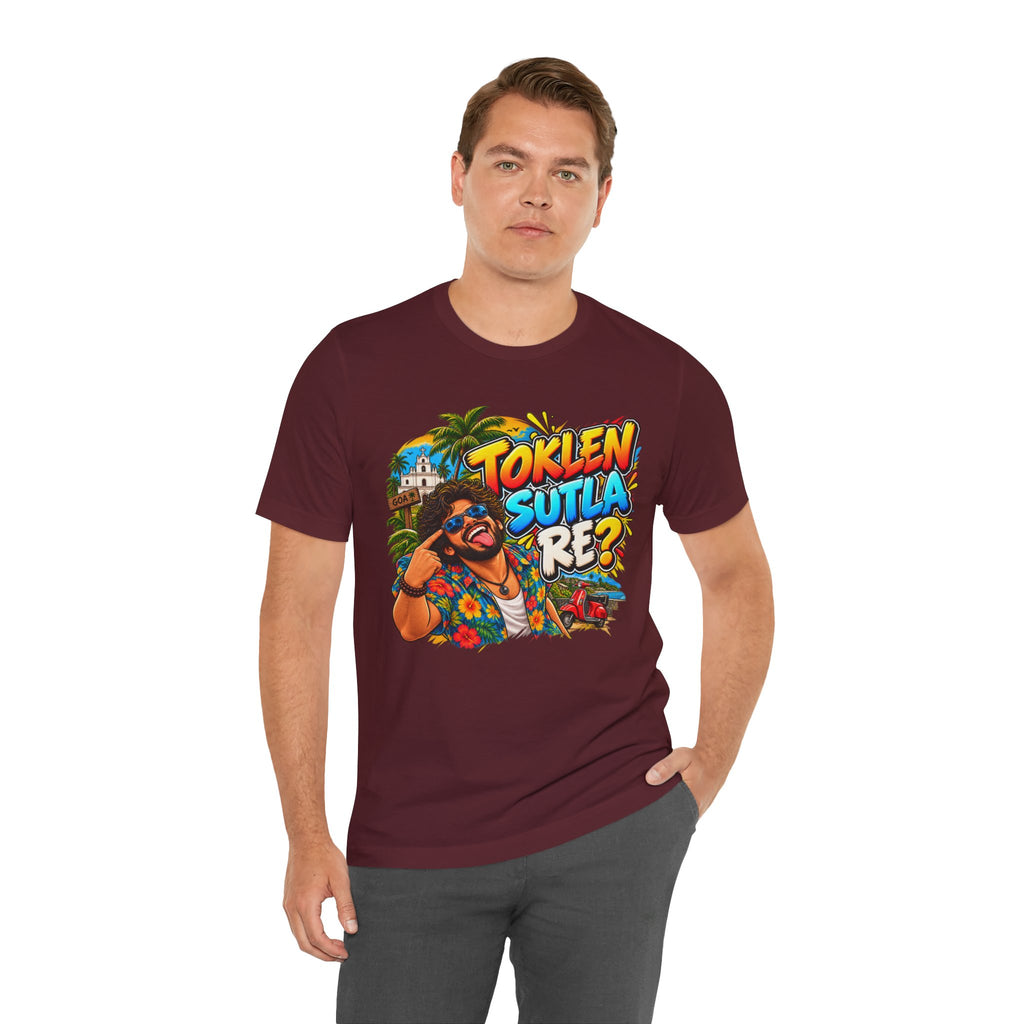 Toklen Sutla Re? | Goan Heritage Jersey T-Shirt