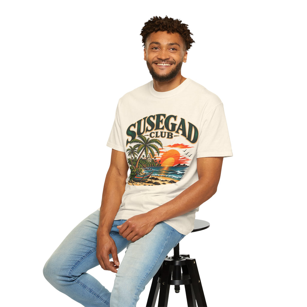 Susegad Club Sunset Beach Garment-Dyed T-Shirt