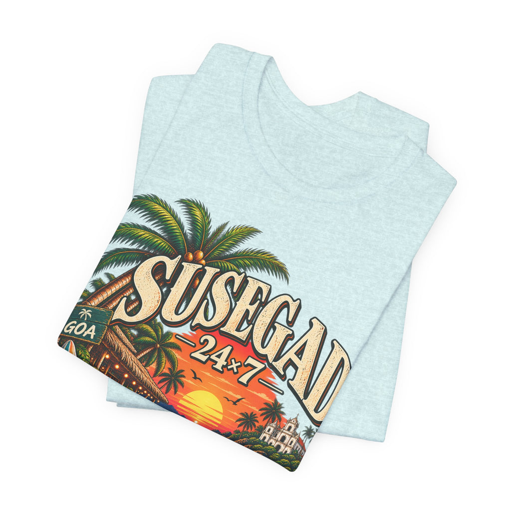 Susegad 24x7 Goa Sunset Jersey T-Shirt