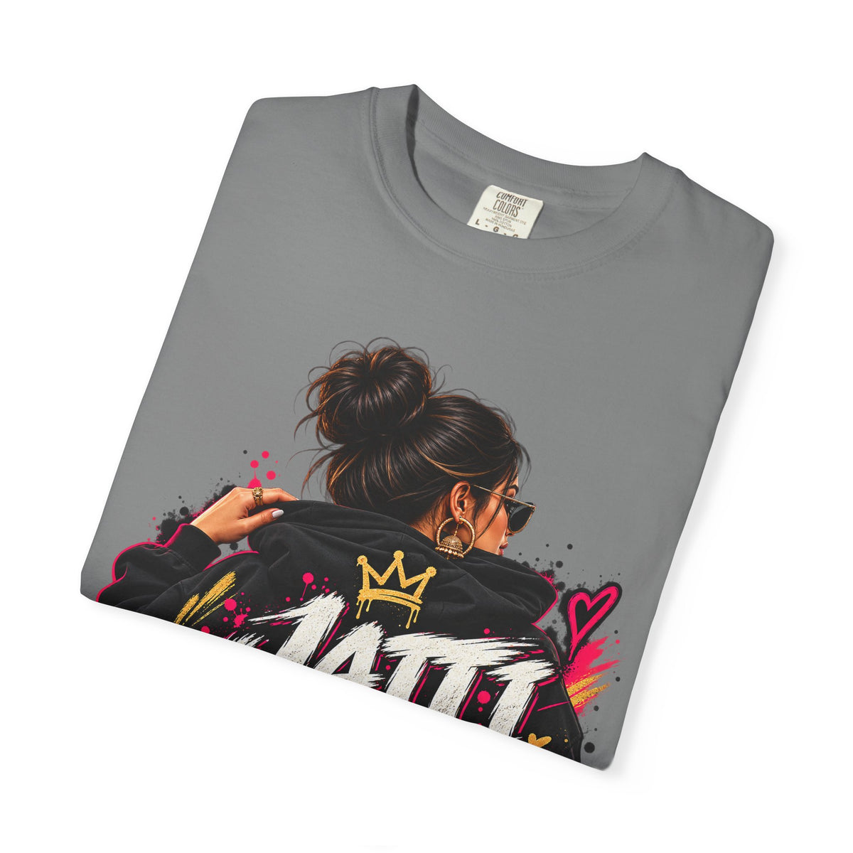 Jatti Energy Garment-Dyed T-Shirt | Punjabi-Inspired Graphic