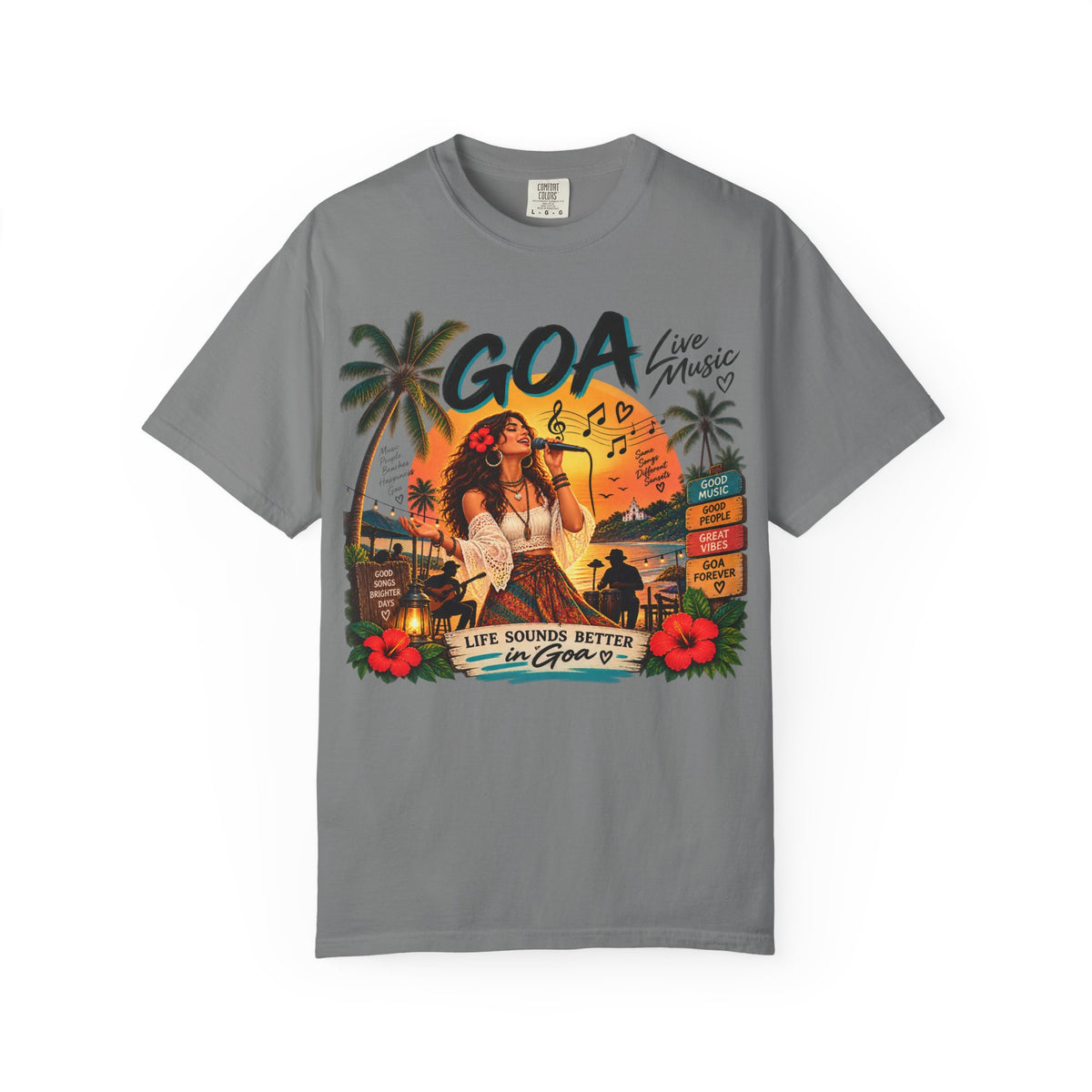 Born in Goa Garment-Dyed T-Shirt – Goan Heritage — product image 4