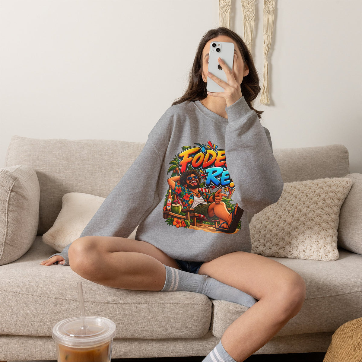 Fodela Re? | Goan Heritage Crewneck Sweatshirt