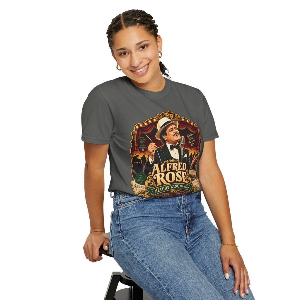 Alfred Rose Vintage Goan Music Graphic T-Shirt
