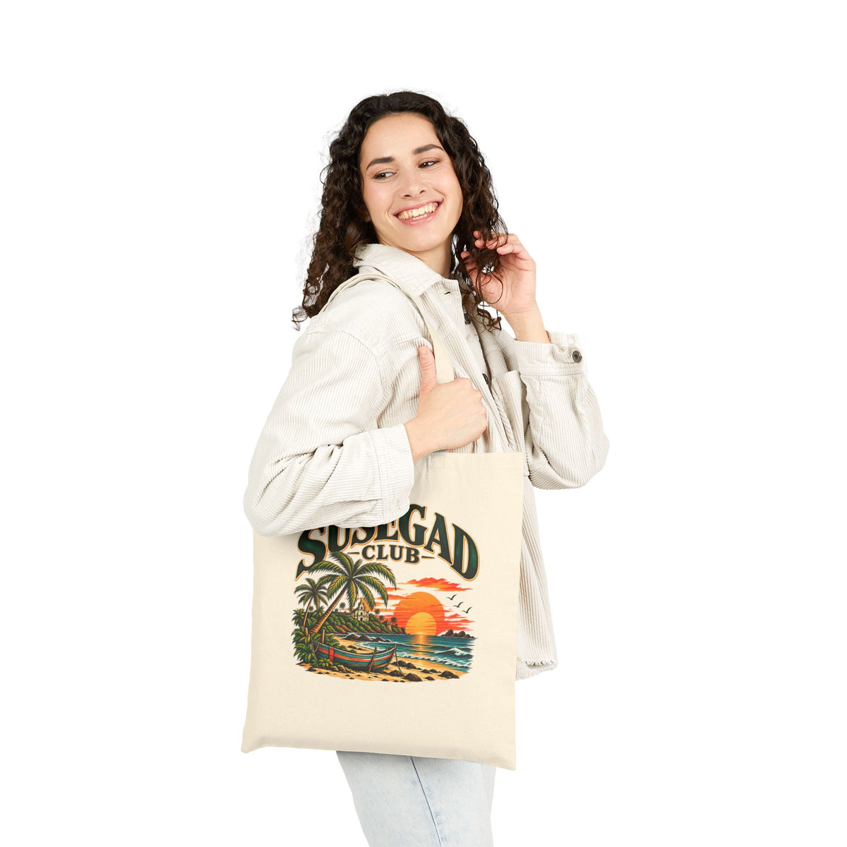 Susegad Club Sunset Tote Bag
