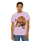 Roaring Lion Graphic T-Shirt — Bold Vintage Animal Tee