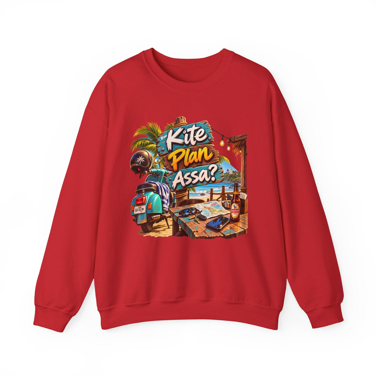 Kite Plan Assa? | Goan Heritage Crewneck Sweatshirt