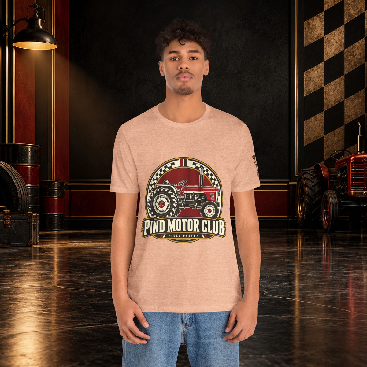 PIND Motor Club Vintage Car Graphic Tee