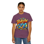 Born in Goa Graphic Tee | Garment-Dyed Cotton T-Shirt