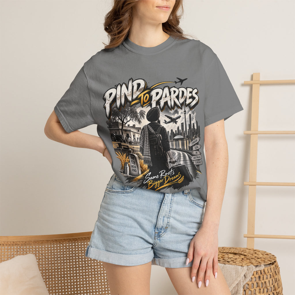 Pindo to Pardes Travel Graphic T-Shirt
