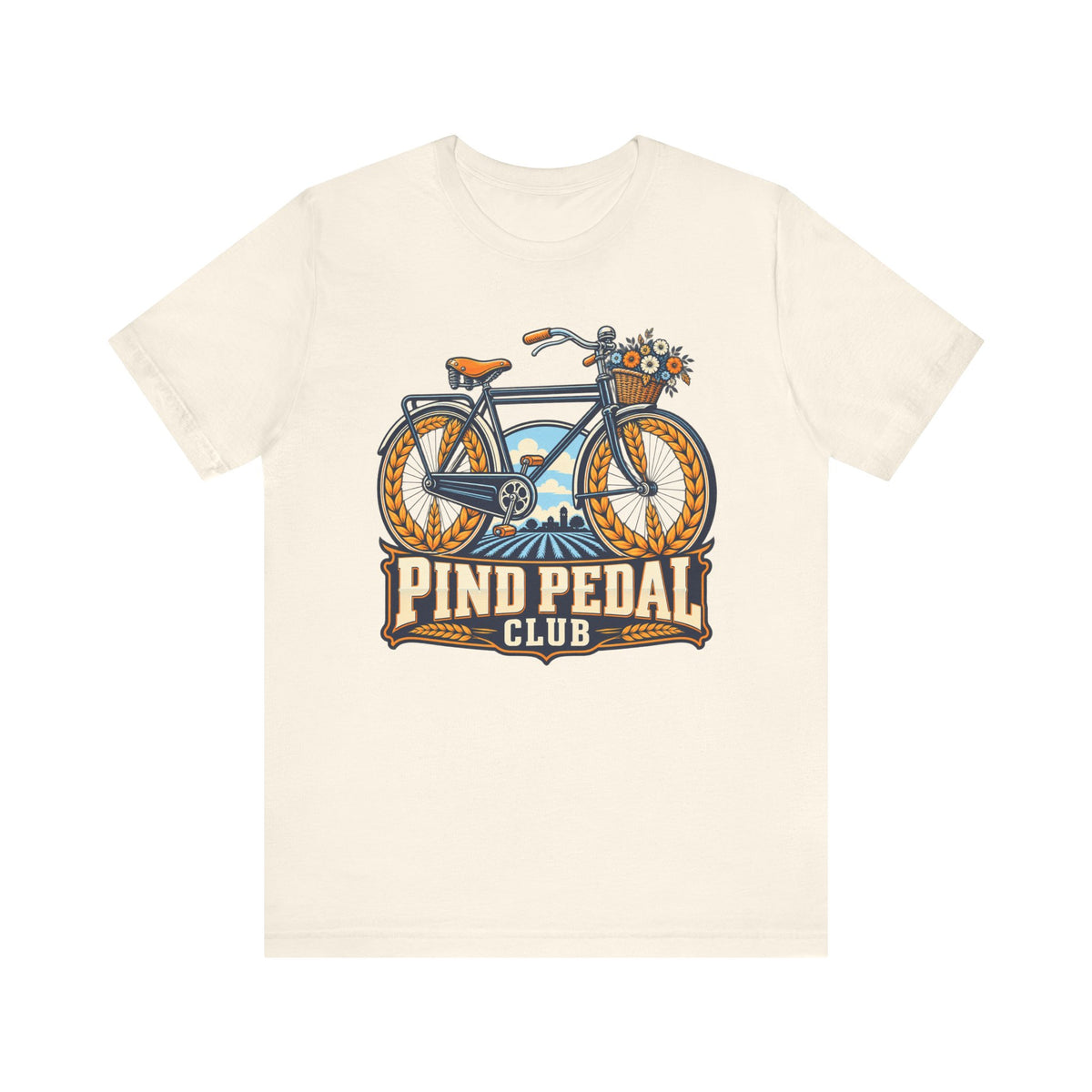 Additional view of Pind Pedal Club Bella+Canvas 3001 Punjabi Graphic T-Shirt (3)