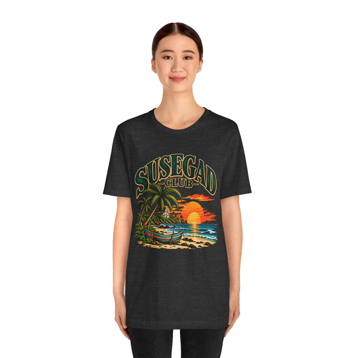 Susegad Club Sunset Beach Jersey T-Shirt