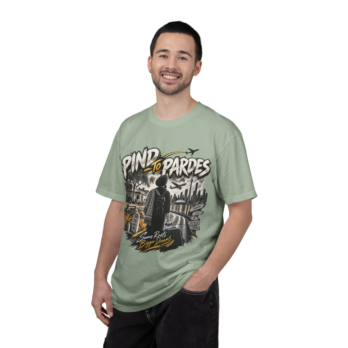 Pindo to Pardes Travel Graphic T-Shirt