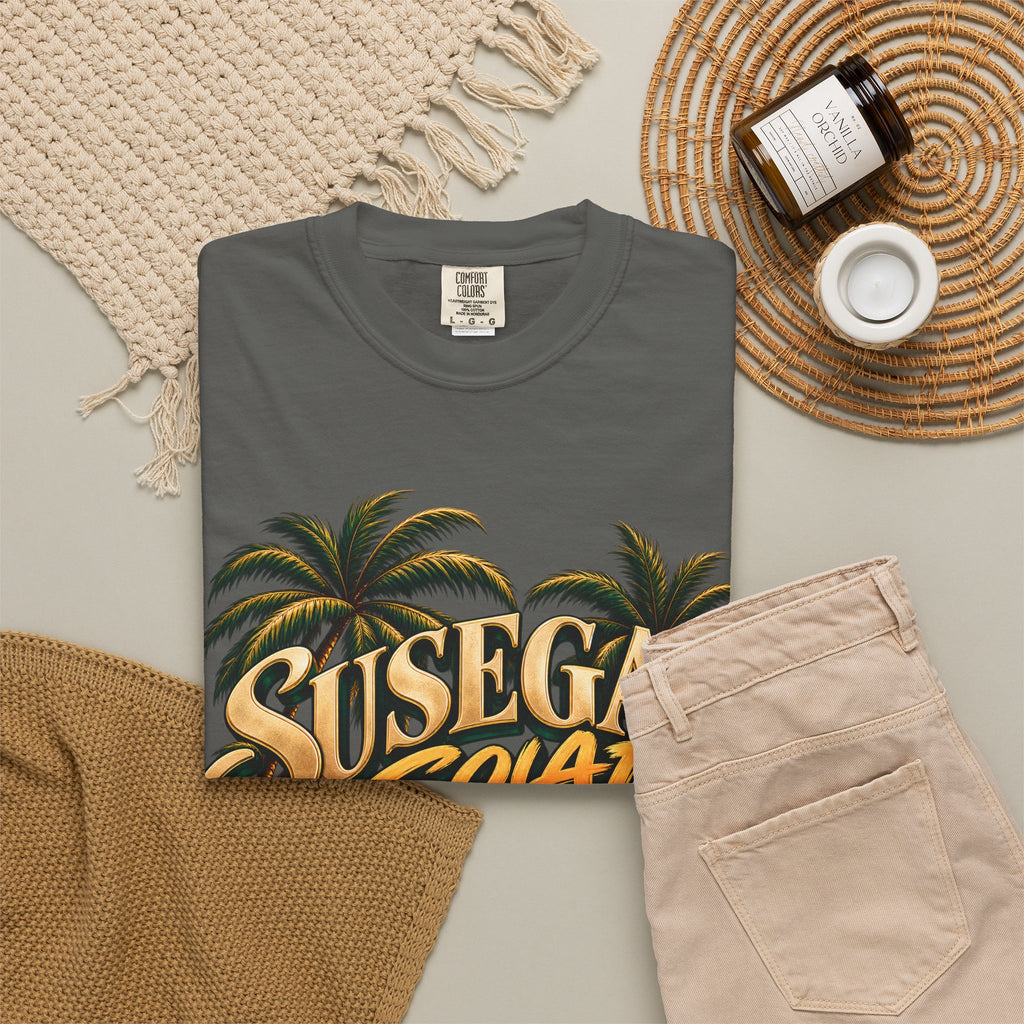 Susegad Squad Sunset Garment-Dyed T-Shirt
