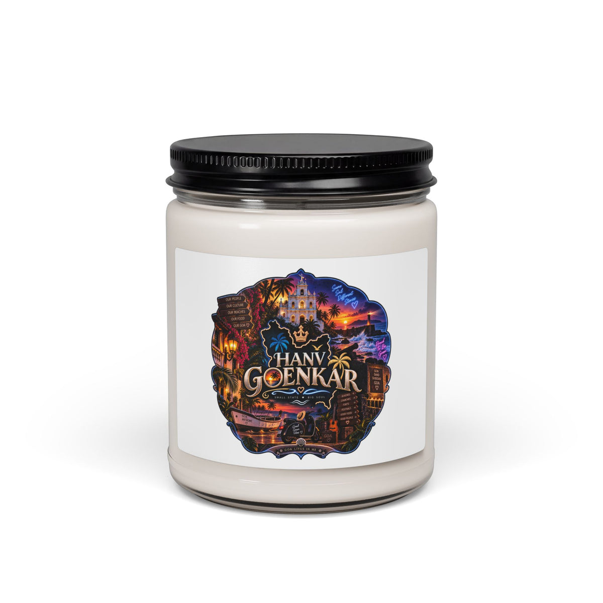 KHORO GOENKAR Scented Soy Candle, 9oz