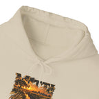 Sunset Surf Graphic Hoodie | Tropical Beach Pullover