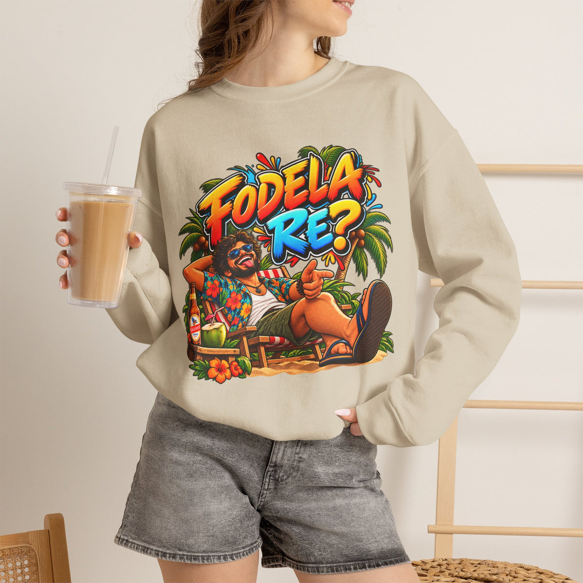 Fodela Re? | Goan Heritage Crewneck Sweatshirt
