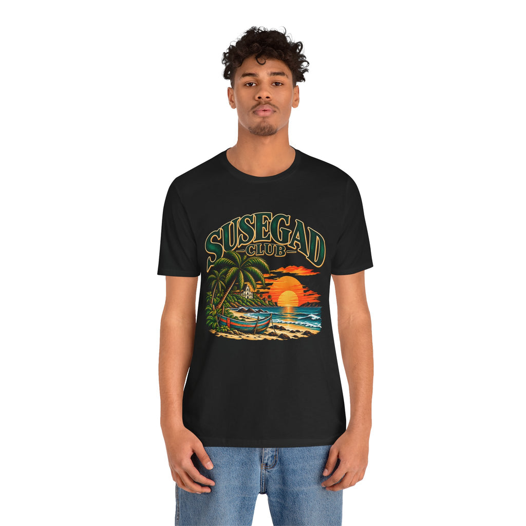 Susegad Club Sunset Beach Jersey T-Shirt