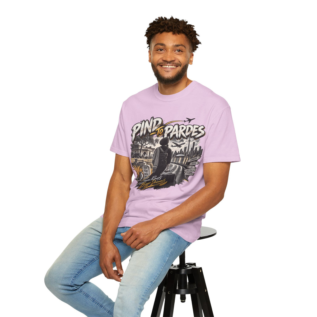 Pindo to Pardes Travel Graphic T-Shirt