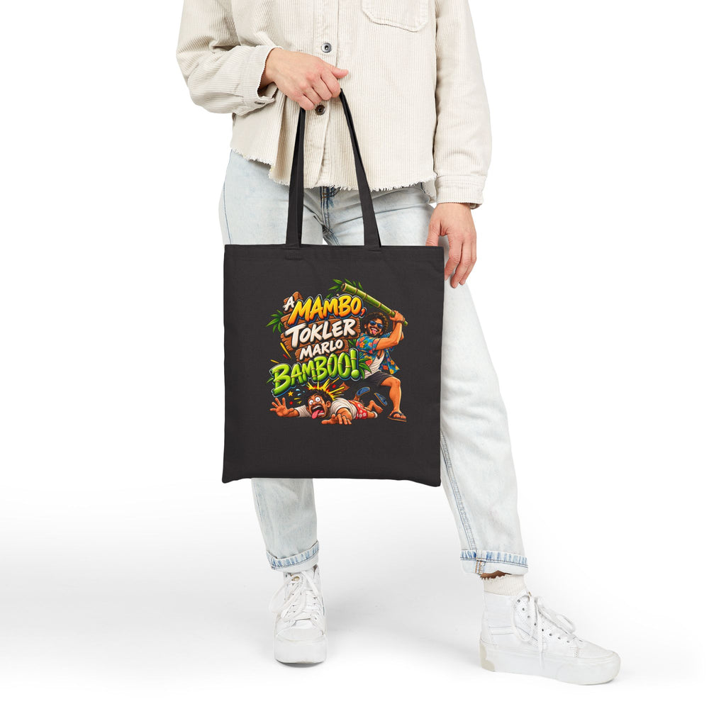 A Mambo, Tokler Marlo Bamboo! Goan Heritage Canvas Tote Bag