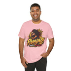 Punjabi Born to Stand Out Graphic T-Shirt | Turban Portrait Tee