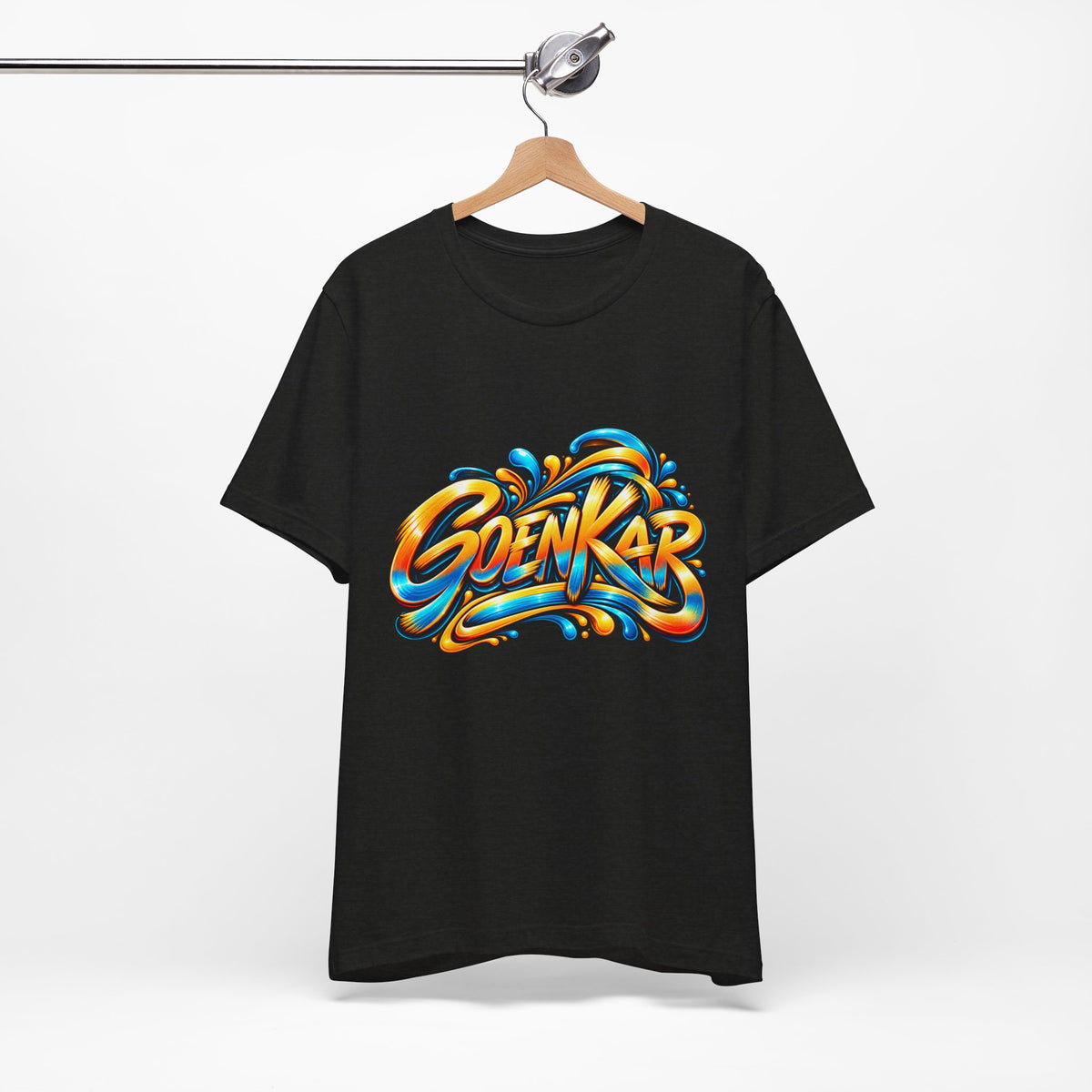 Goenkar Goan Pride Lettering Jersey T-Shirt — existing garment photograph 4 showing this design