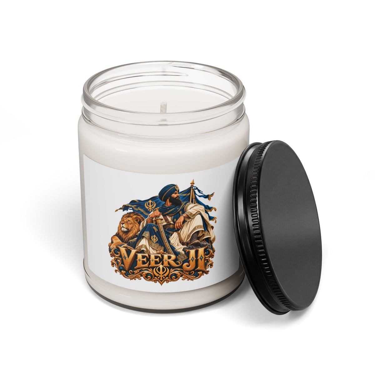 Additional view of SARDAR Punjabi Pride Scented Soy Candle — Heritage Edition, 9oz (2)