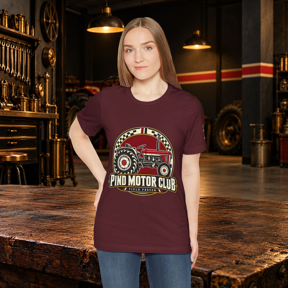 PIND Motor Club Vintage Car Graphic Tee
