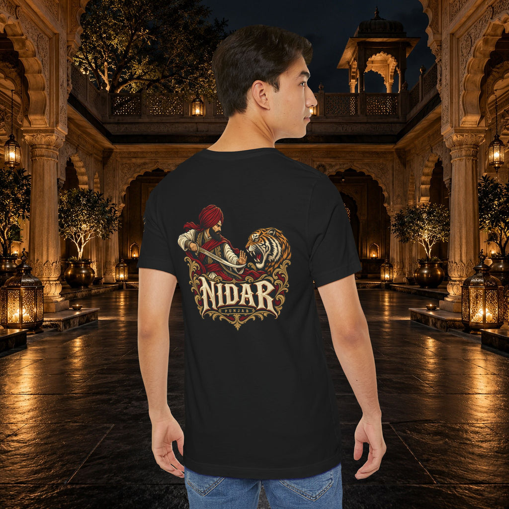 Nidar Viking Tiger Graphic T-Shirt